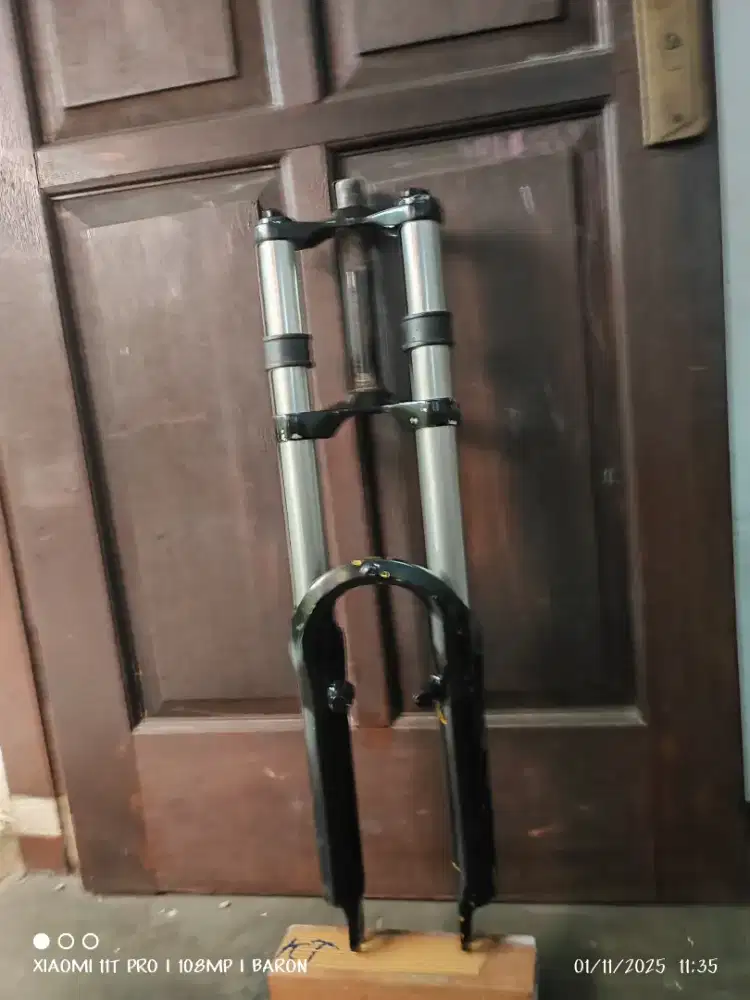 Fork 26 double crown zoom stachion big od 38 Chrome travel 190mm