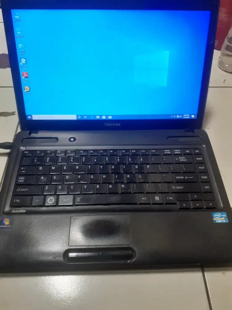 Laptop thoshiba C640 core i5 gen2 (LIAT DESKRIPSI)