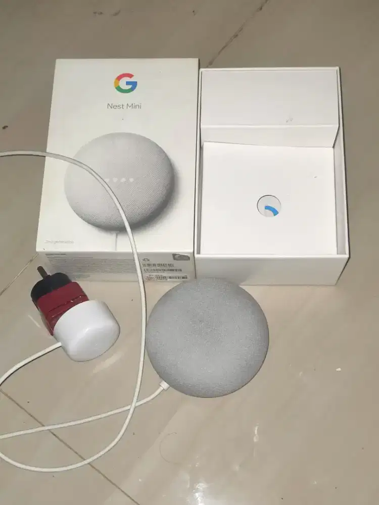 GOOGLE NEST MINI 2nd Gen. Bekas Masih mulus FULL SET