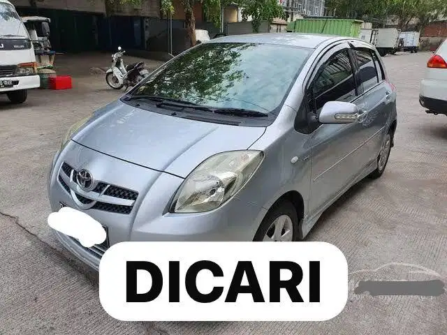 Di Cari Toyota Yaris Tahun 2006 ke atas Yaris Bapao 2008