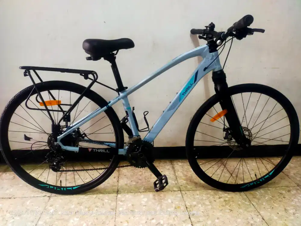 Sepeda hybrid thrill volare hollowtech