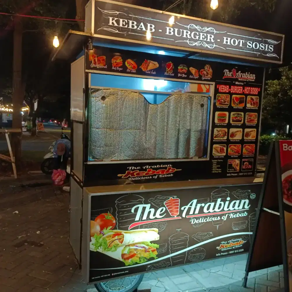 Gerobak kebab the arabian
