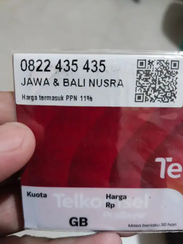 Kartu SimPATI 10 digit nomornya ABC ABC 435 435