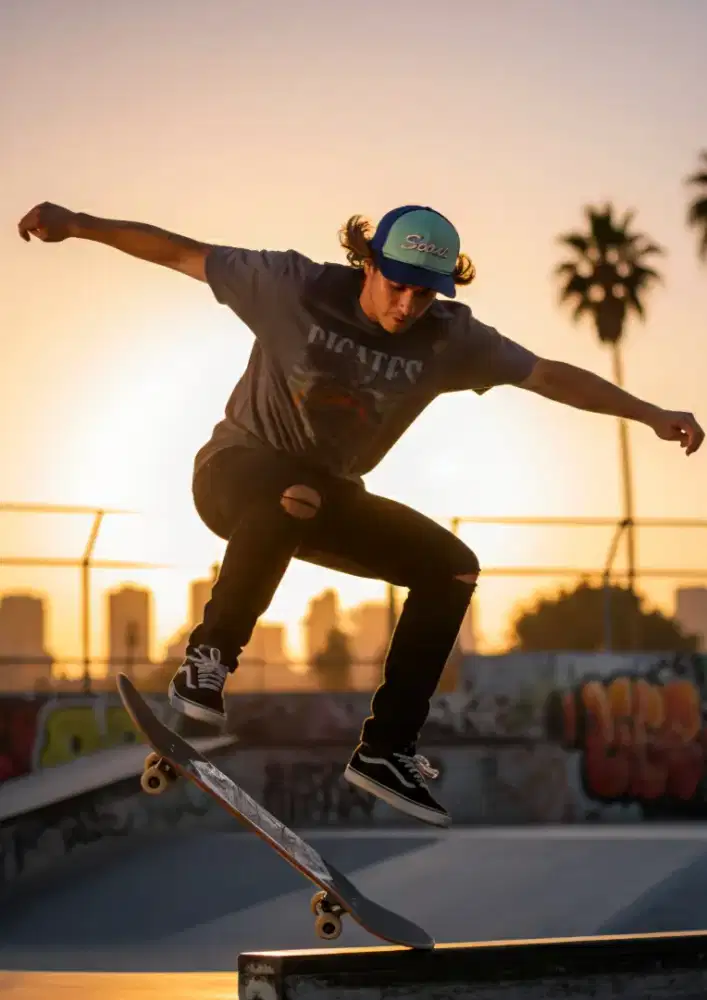 Topi Scout Original Second Warna Hijau Mint dan Navy