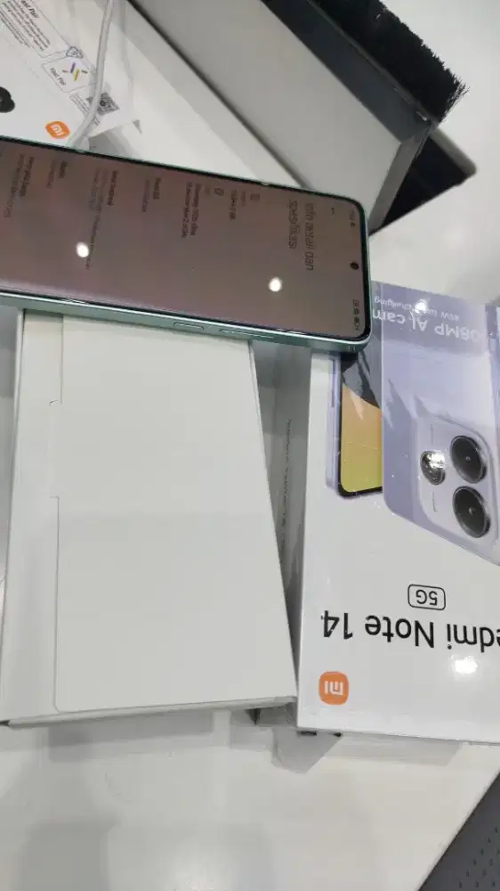 Redmi note 14 5G ram 12/512 free buds 6play