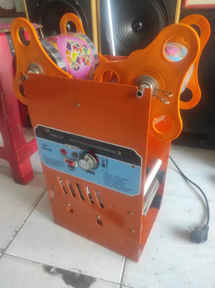 Cup Sealer cookmaster cmd8 masih bagus siap pakai lengkap