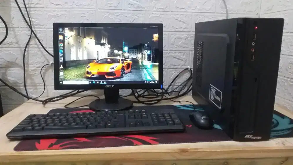 Komputer Rakitan Fullset Tinggal Pakai