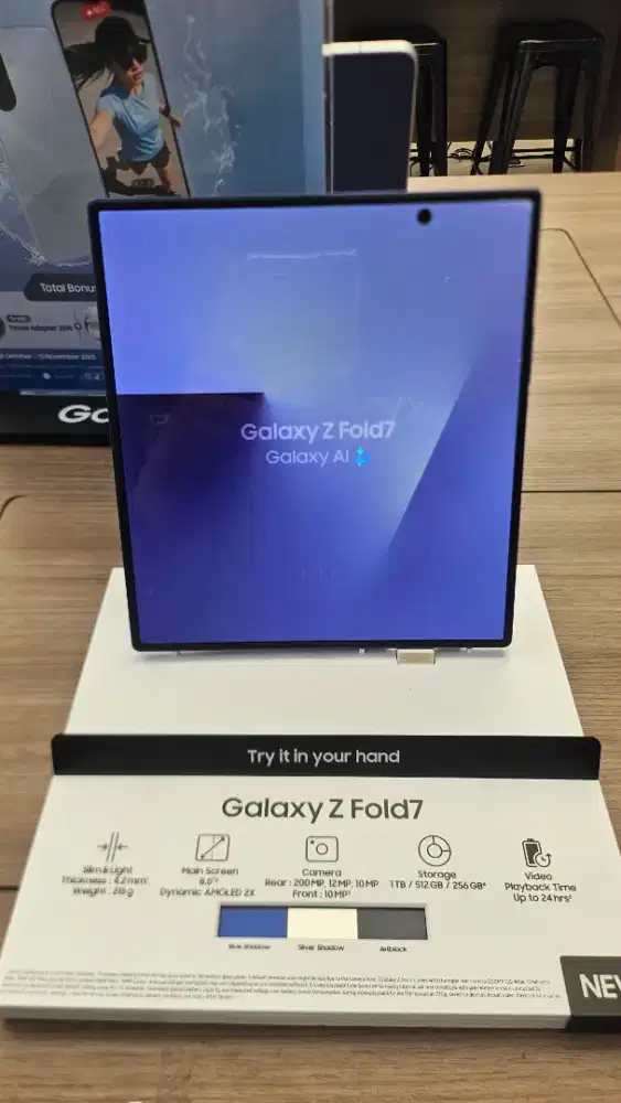 PROMO GALAXY Z FOLD 7 FREE TV