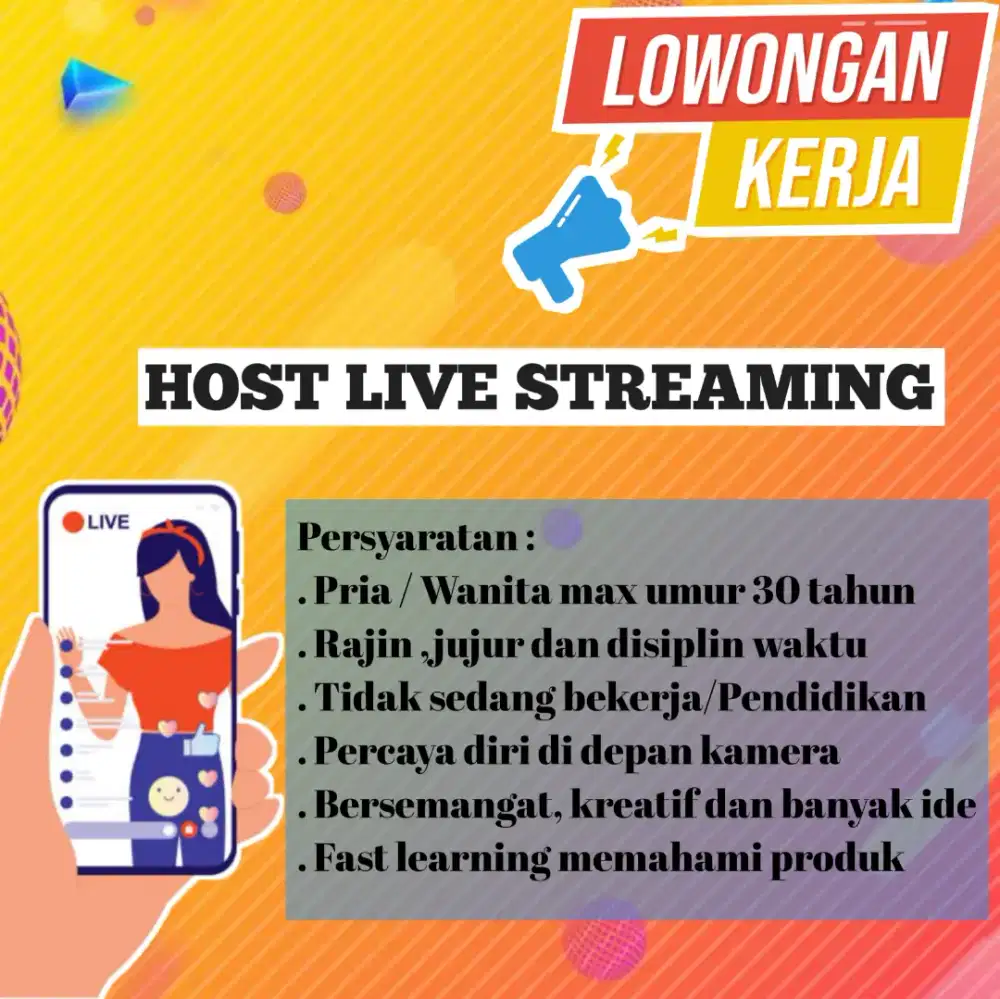 Host live streaming
