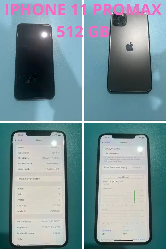 Jual Iphone 11 Promax Bekas