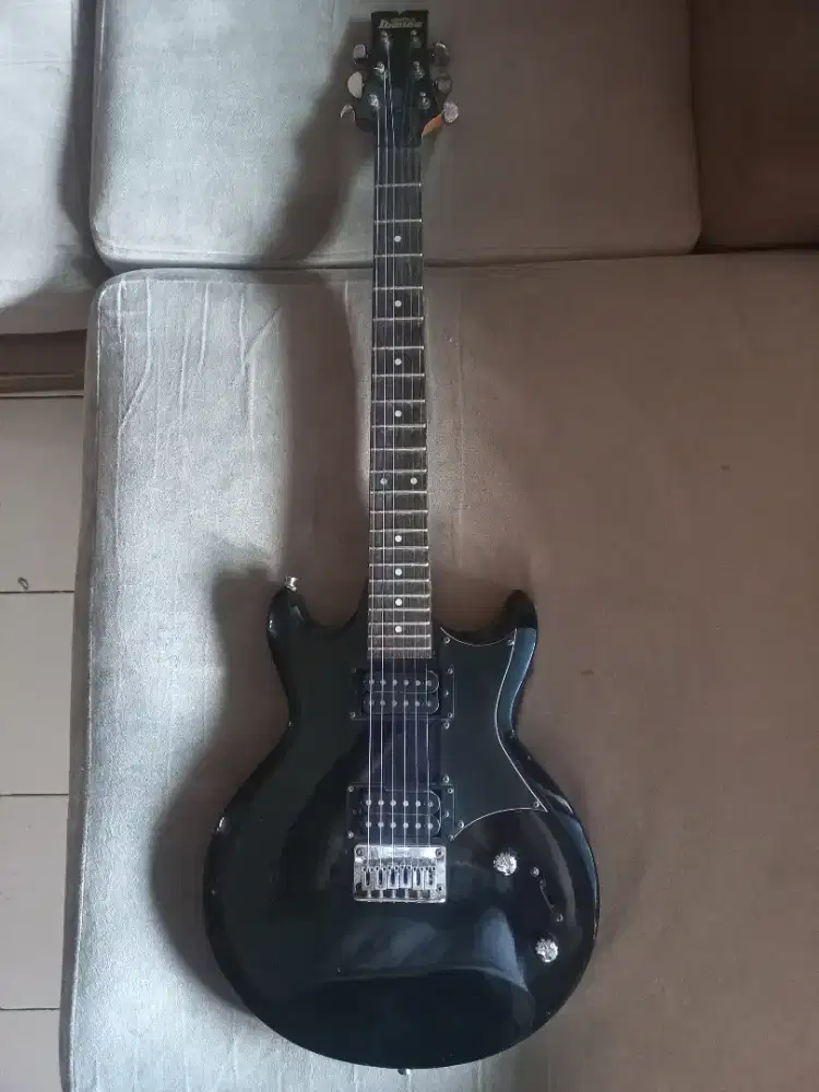 Gitar merk ibanez gio gax30 bk asli original MIC