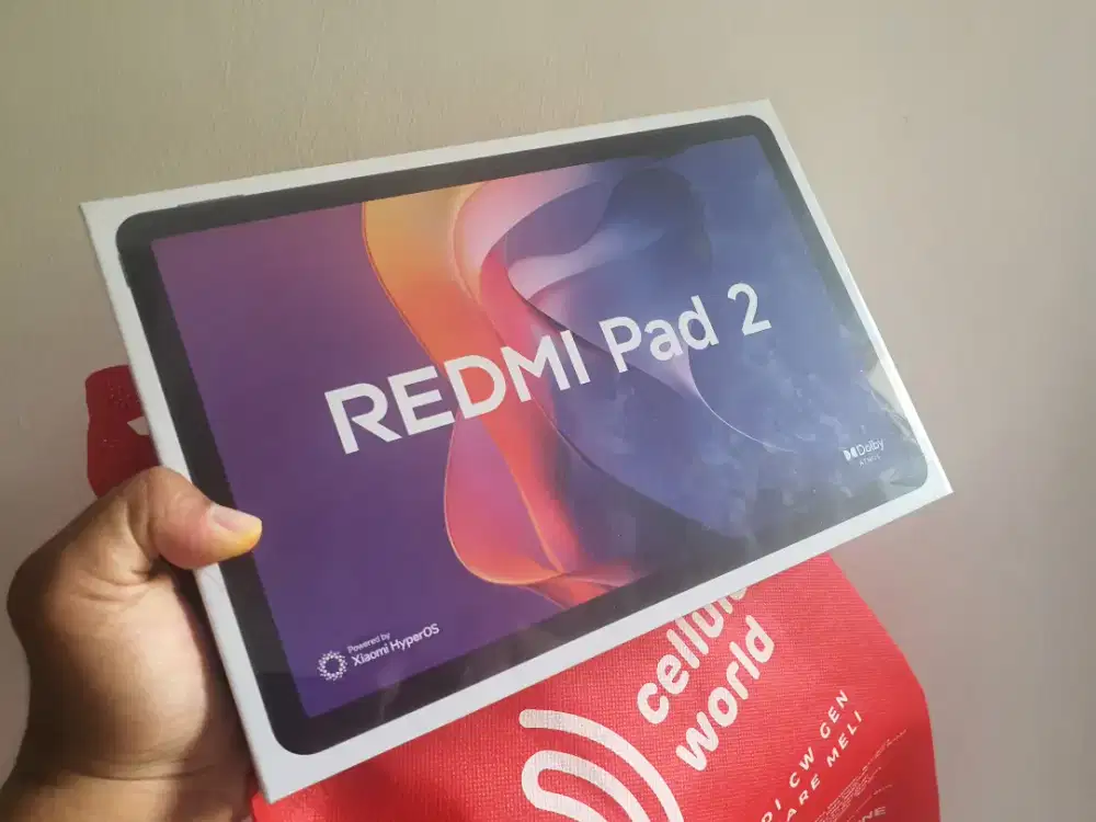 Tablet Xiaomi Redmi Pad 2 2025 Resmi Ori Fullset Segel Kondisi Baru