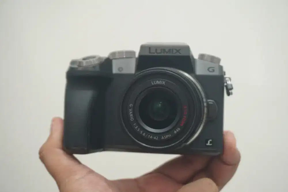 LUMIX G7 KIT 14-42mm 4K WIFI Panasonic Kamera Mirrorless DMC