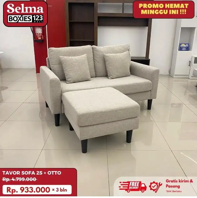 Tavor sofa L minimalis