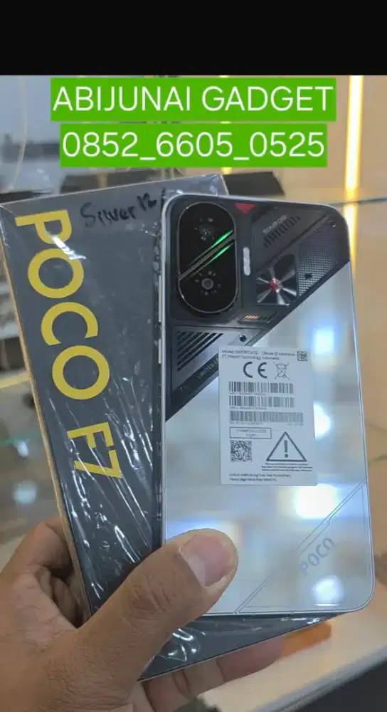POCO F7 [5G] 12/512GB Second Rasa BARU - 7 Hari Tes Pakai
