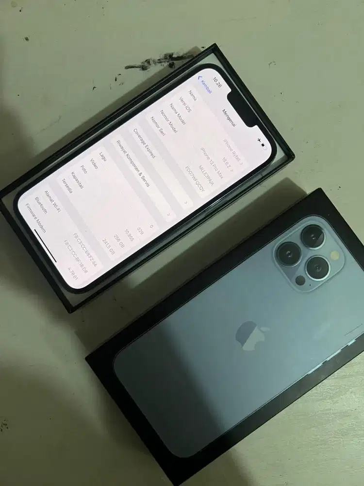 IPHONE 13 PROMAX 255GB RESMI IBOX