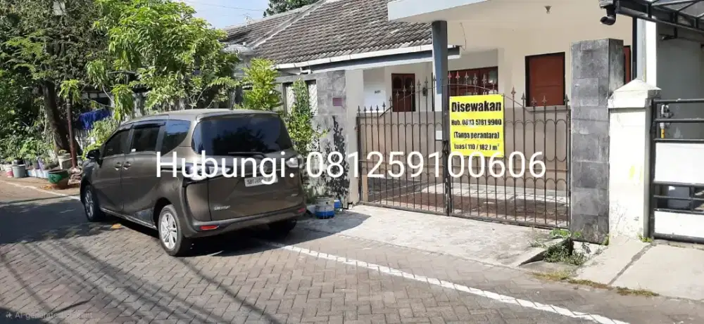 Dikontrakkan rumah di Wisma Penjaringan Sari Rungkut Surabaya