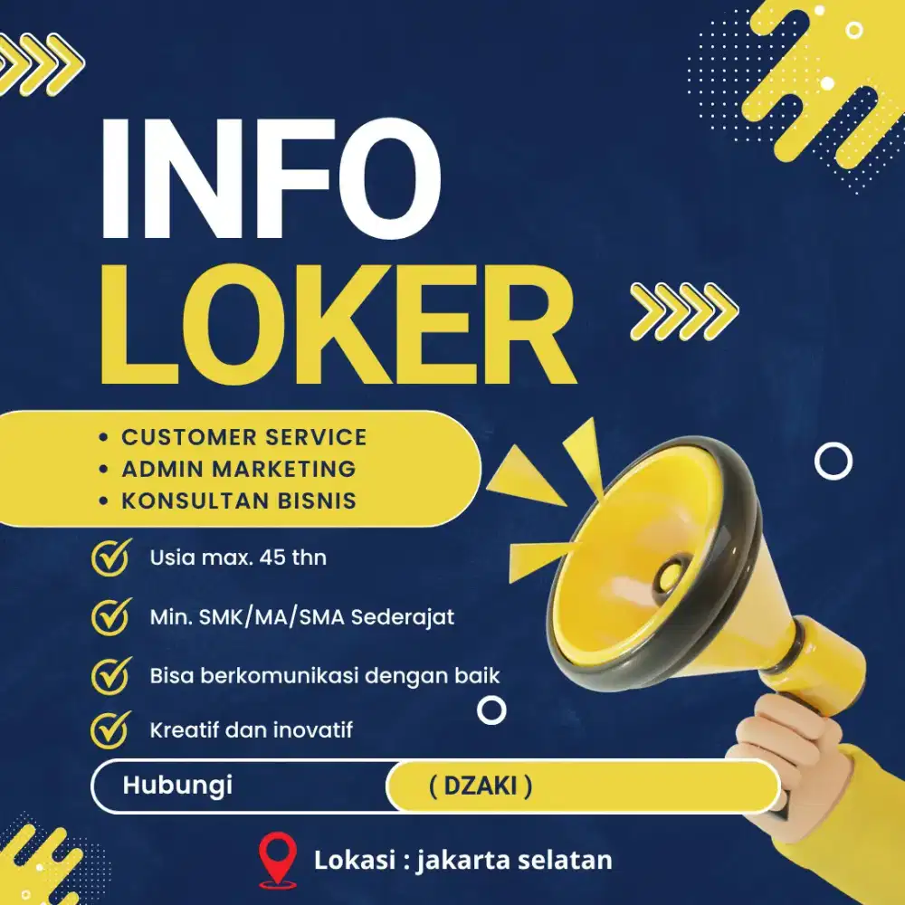 LOKER 2025 GRATIS TANPA ADMIN