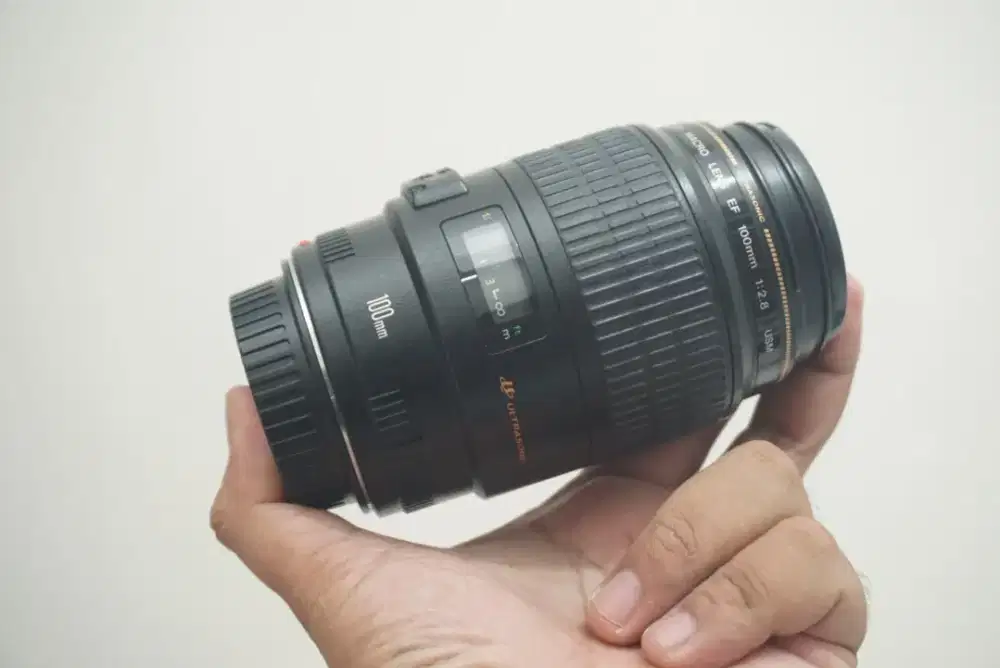 CANON EF 100mm F2.8 MACRO USM 100 mm F/2.8 LENSA NOT L