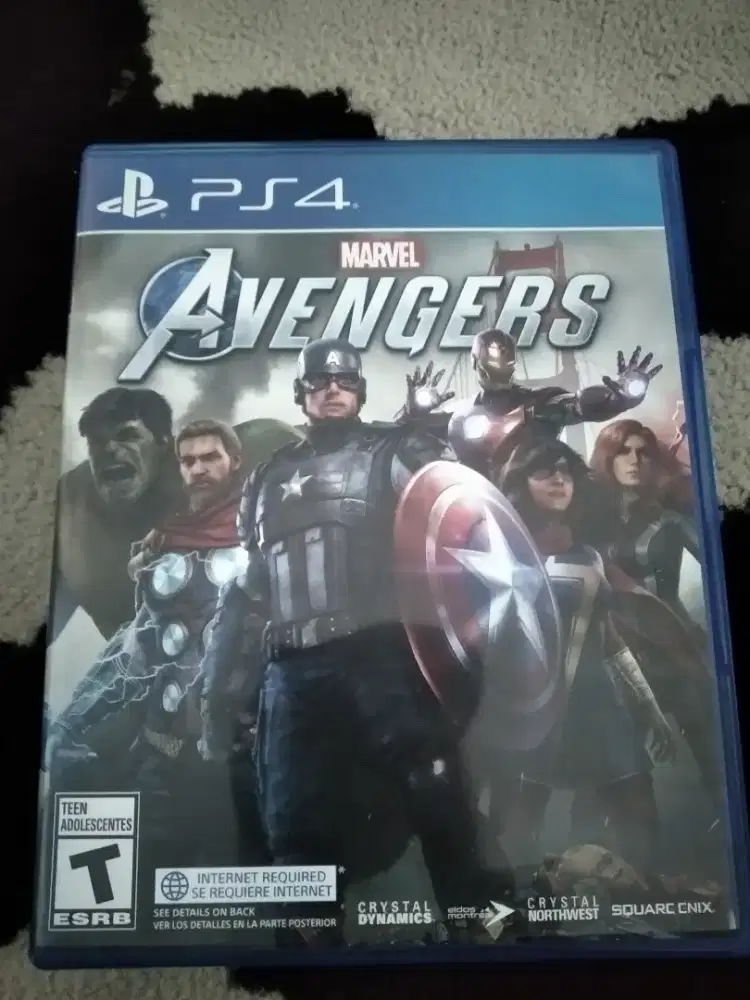 Kaset ps4 avengers