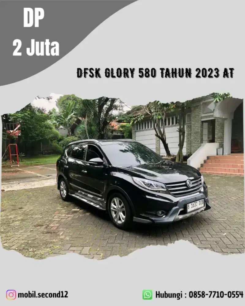 TERMURAH DFSK GLORY 580 TAHUN 2023