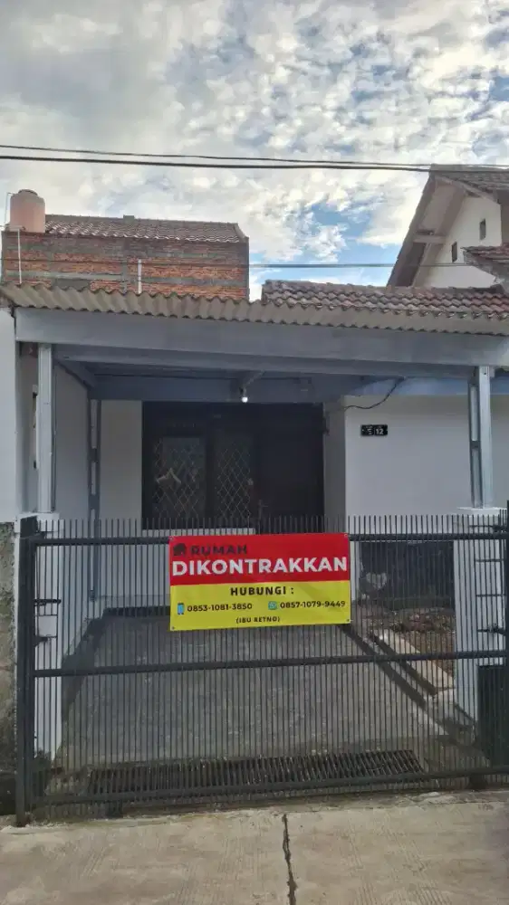 DIKONTRAKKAN 1 UNIT RUMAH MURAH NYAMAN Di BSD PAGEDANGAN , SERPONG