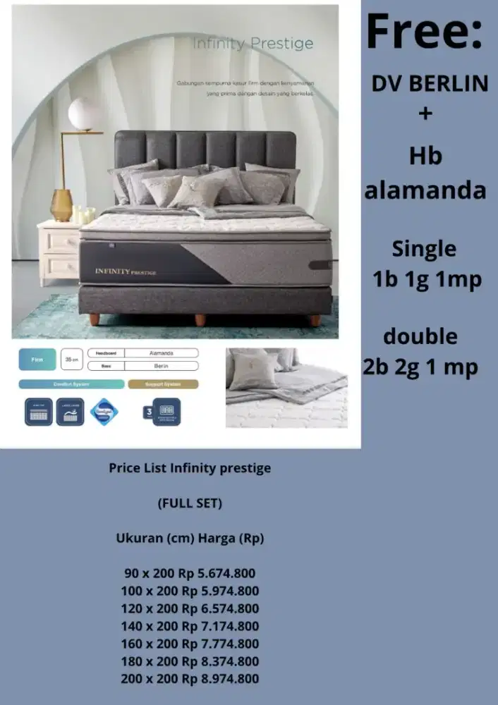 SPRINGBED ELITE UK 180 X 200