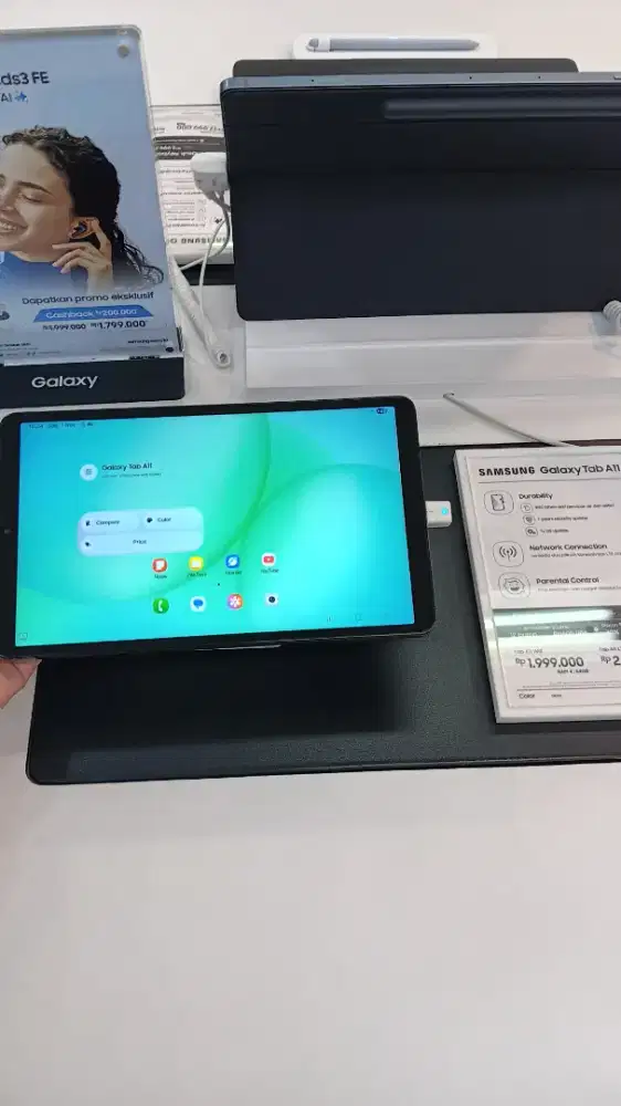 PROMO CICILAN TAB SAMSUNG A11 64GB BUNGA 0% FREE 1 KALI