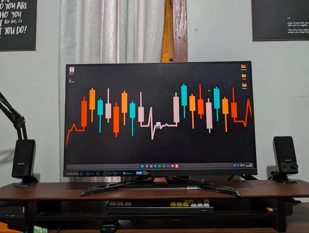Monitor Lenovo R27I-30 FHD 180Hz Fullset