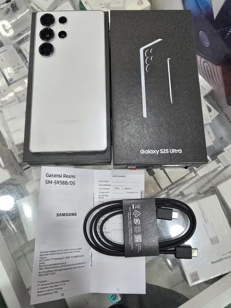 SAMSUNG S25 ULTRA [5G] 12/256GB Second Like New - Garansi Agustus2026