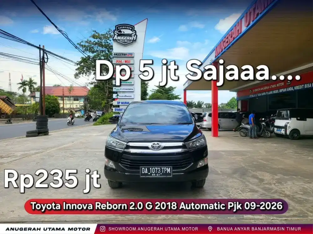 Dp5jt INNOVA G 2018 Auto.atic Pjk09-2026