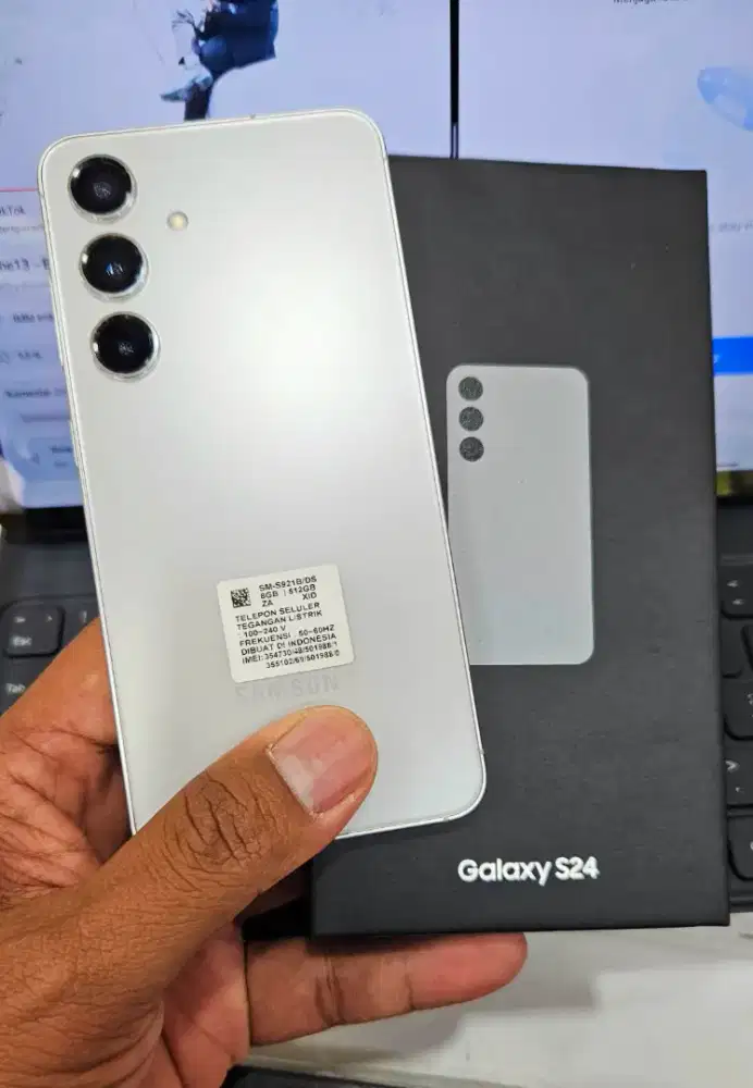 SAMSUNG S24 [5G] 12/256GB Second Full ORI - Garansi MEI2026
