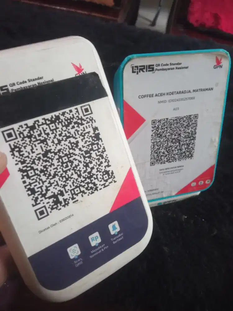 Mesin QRIS murah kondisi normal 2 unit