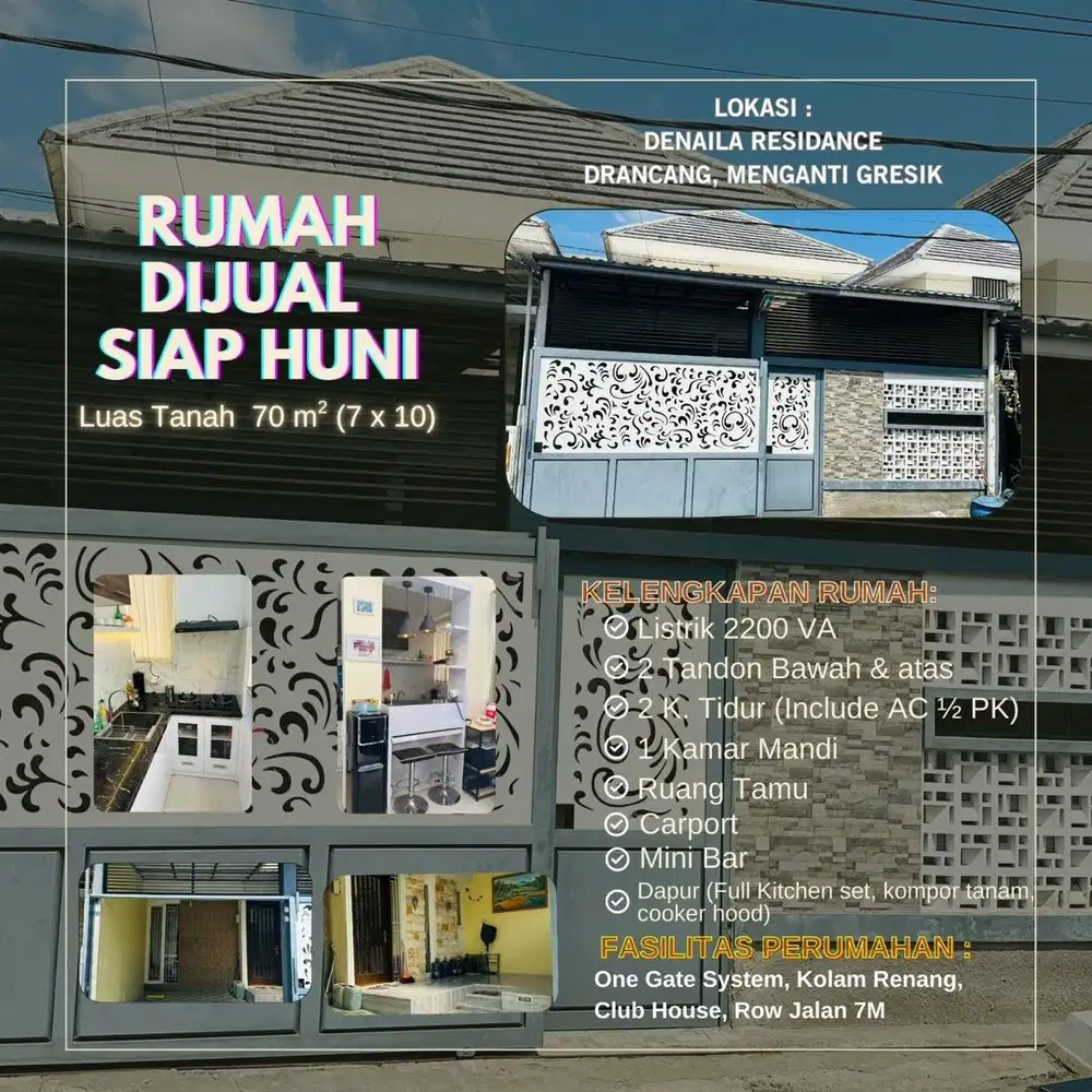 Jual Rumah Siap Huni Full Renov dan Interior