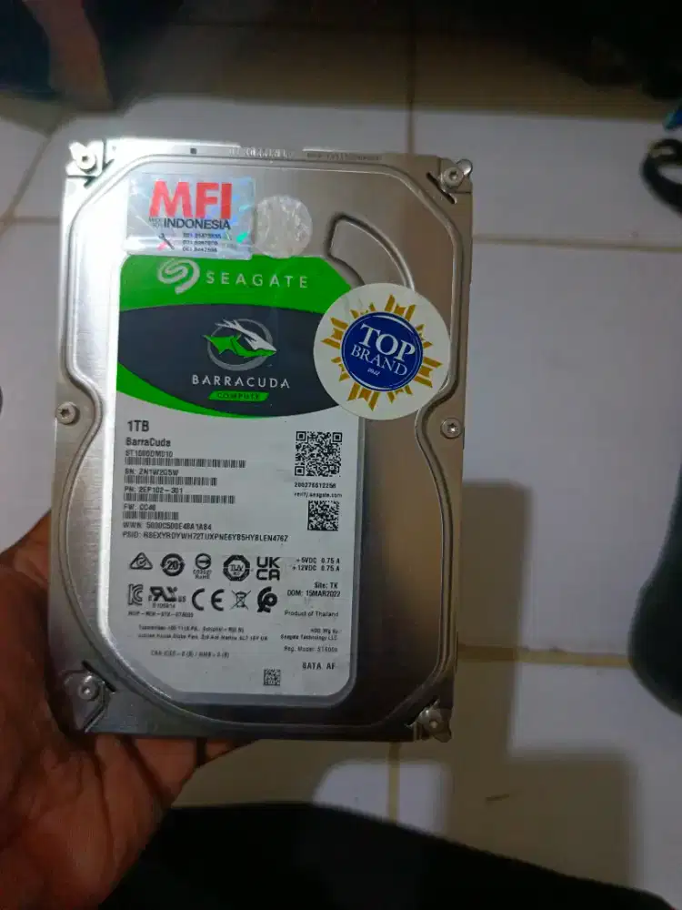 Seagate Barracuda 1 Tera