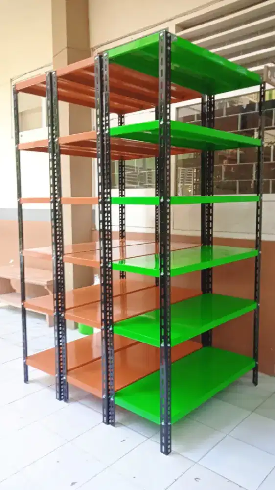 Rak gudang rak besi rak buku