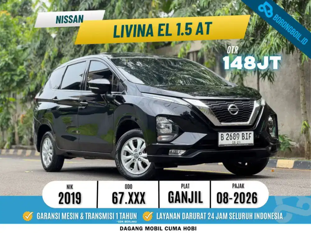 Nissan Livina EL 1.5 AT 2019 TERMURAH