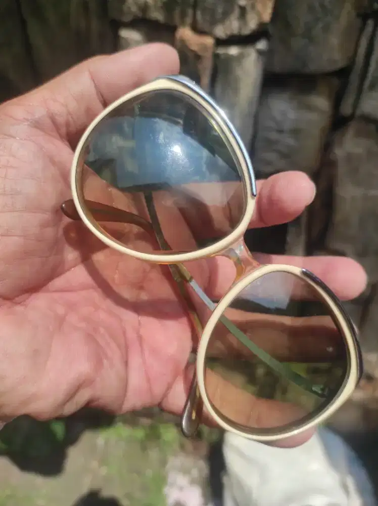Vintage 1970 kacamata hitam wanita merk rodenstock Germany original
