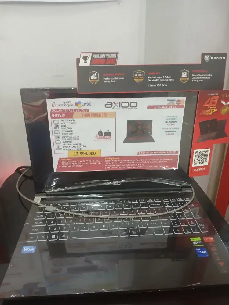Cicil laptop pakai homecredit banyak.promonya