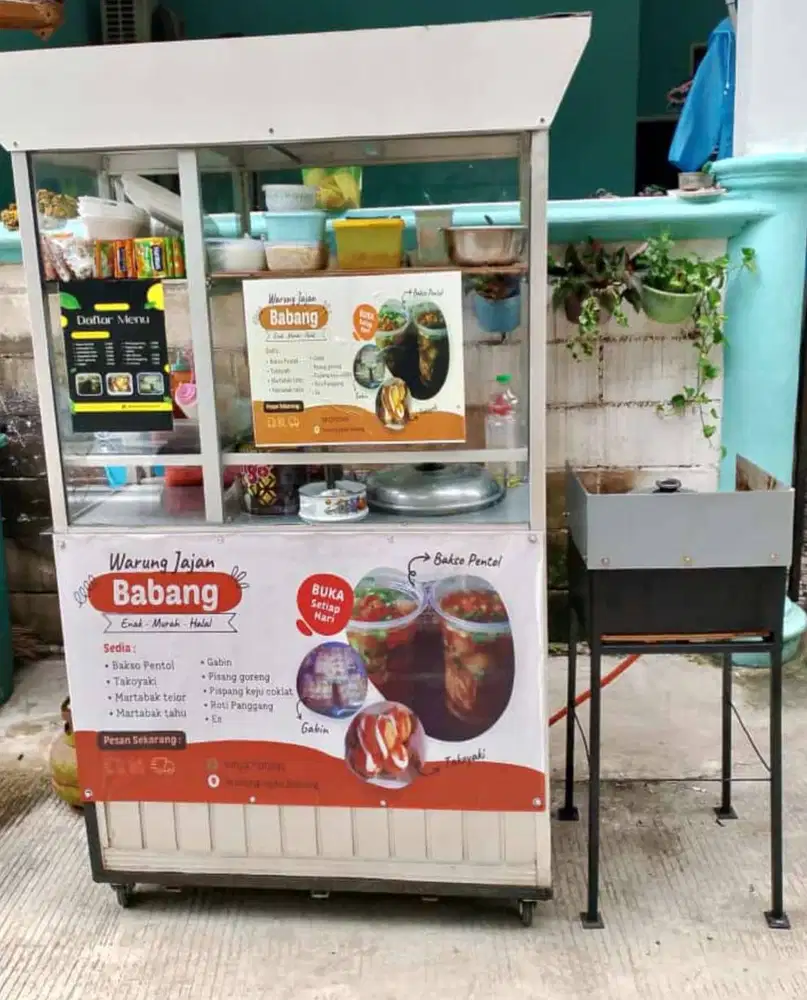 Gerobak kompor murah