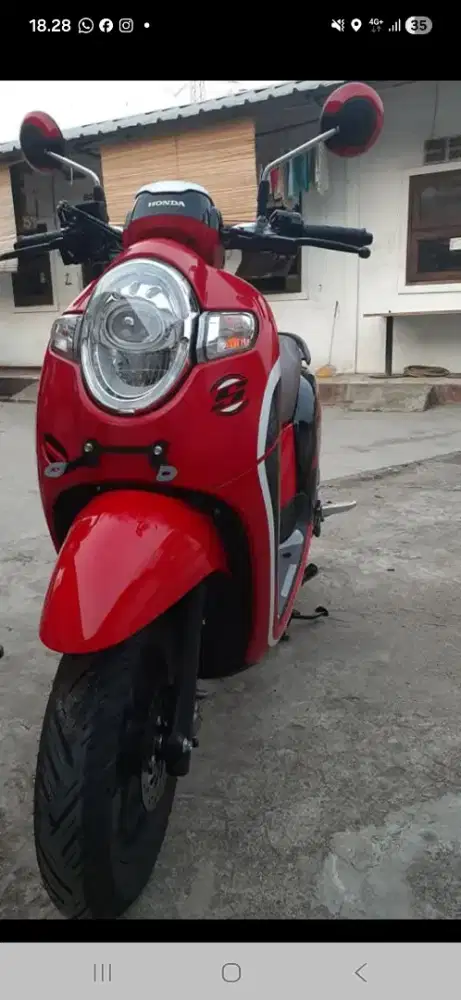 jual santai honda scoopy