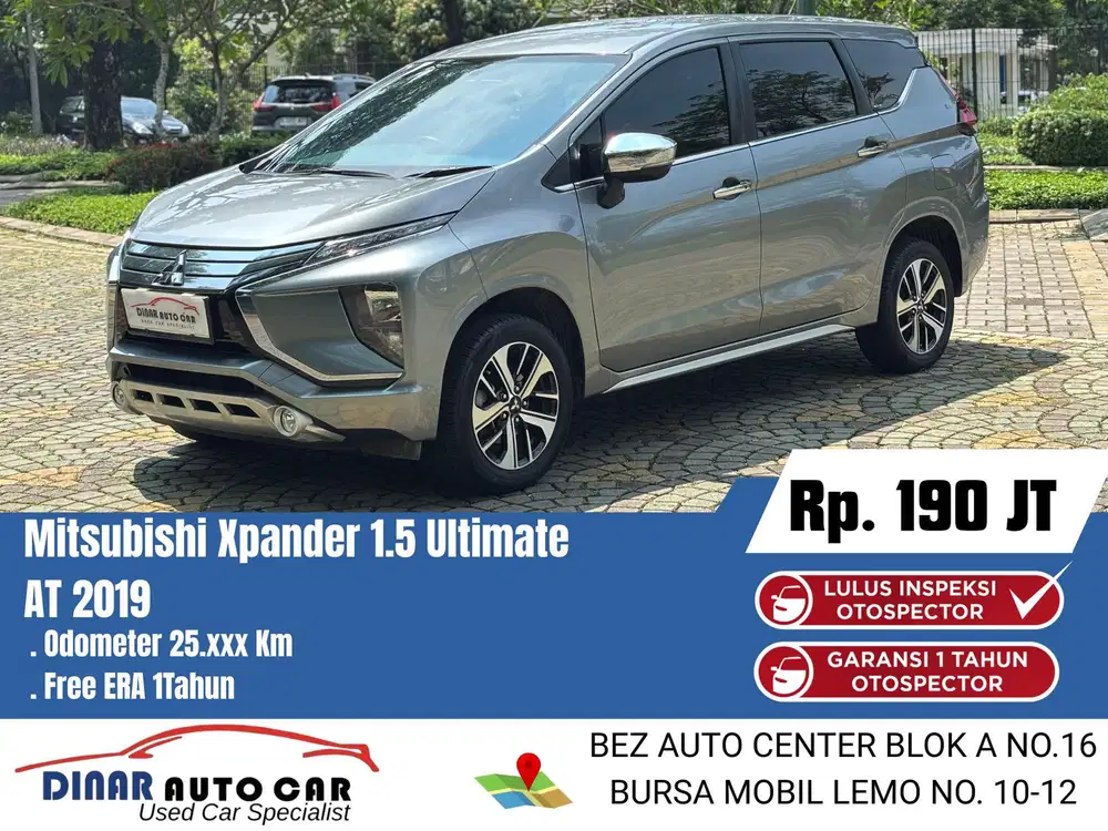 Mitsubishi xpander ultimate matic 2019