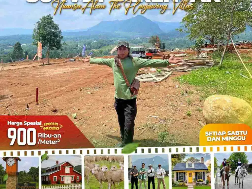 TANAH KAVLING HARGA MURAH VIEW INDAH LEGALITAS SHM DI BOGOR TIMUR