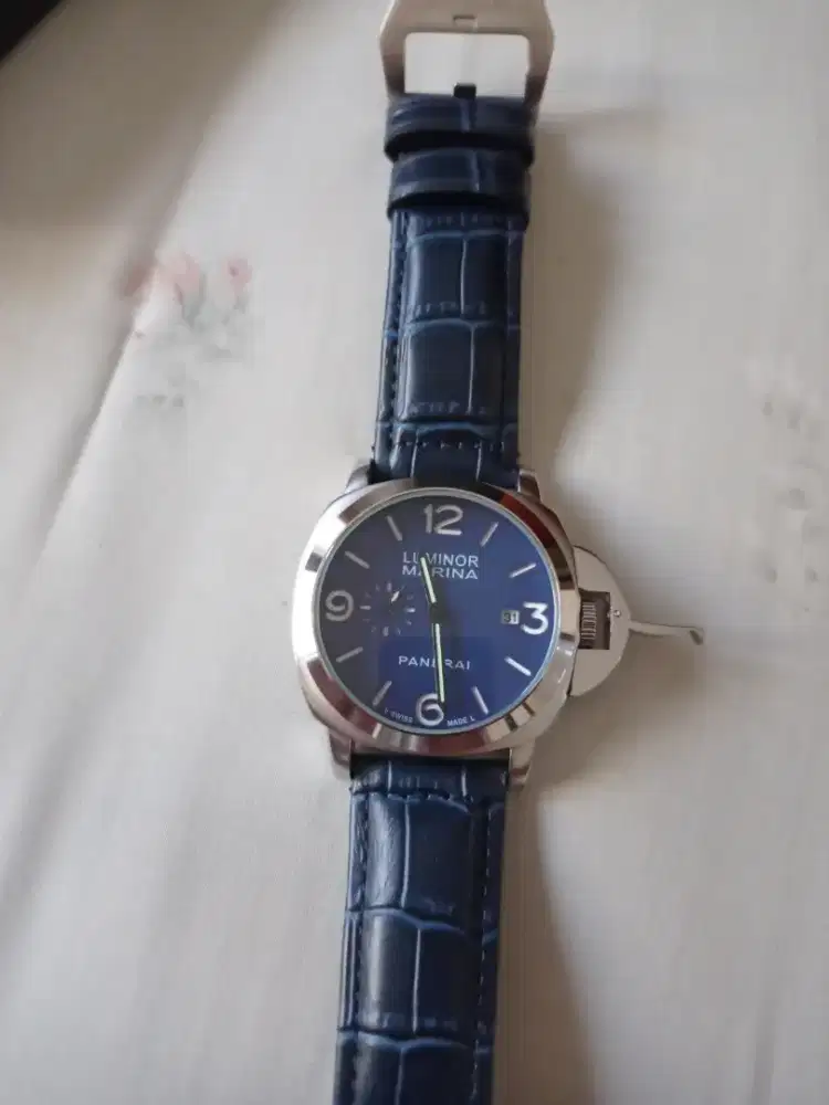 Jam tangan Luminor Marina Panerai Blue