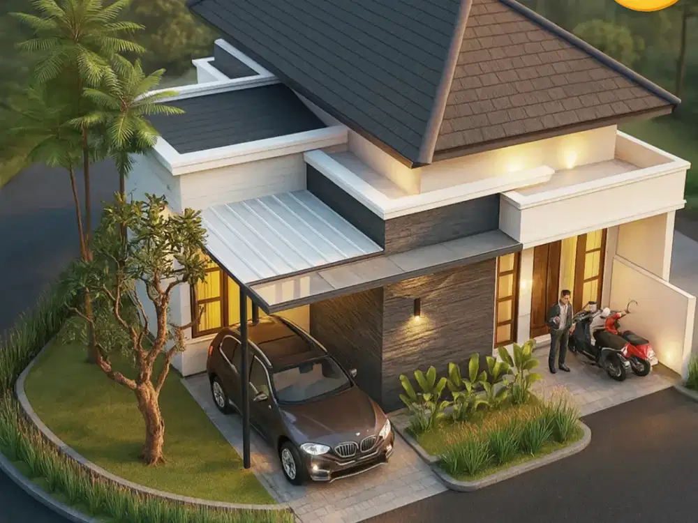 RUMAH MEWAH BANYAK BONUS DI BLOK O dekat AMBARUKKMO