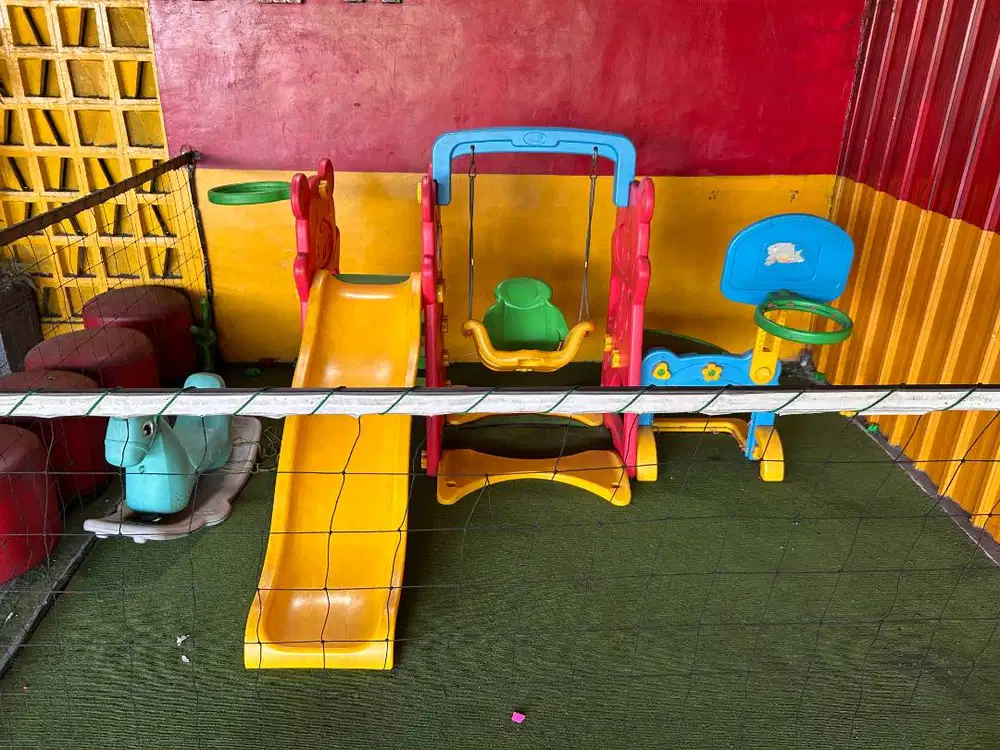 Jual Set Playground Mainan Taman Bermain Anak Lengkap & Kokoh