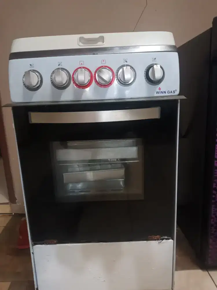 Jual kompor gas oven Winn bekas