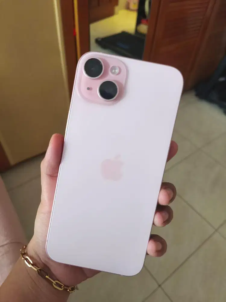 Jual iphone 15 plus pink ex ibox muluss