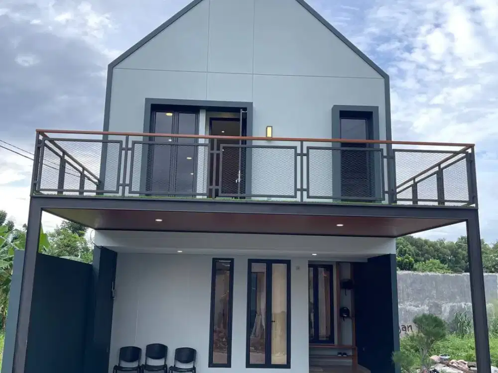 Rumah Bagus Dalam Cluster Dijual Semi Furnish Dp Nol persen