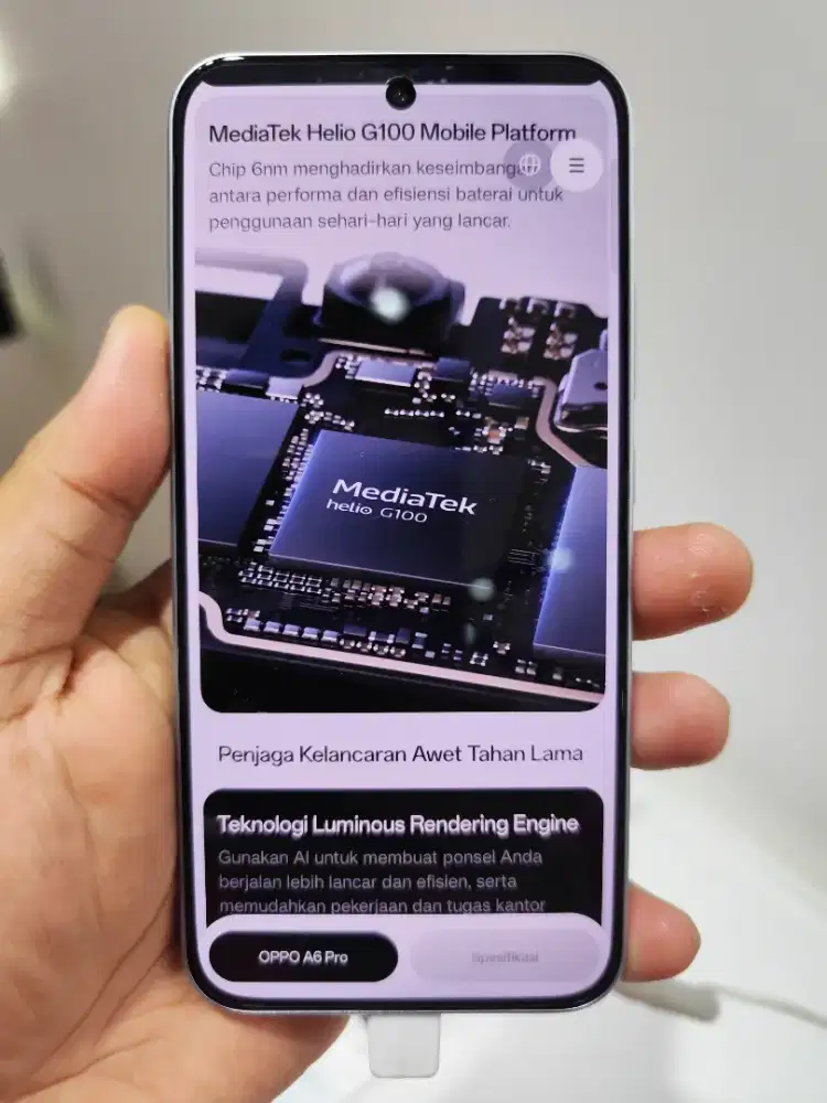 KREDIT OPPO A6 PRO, PAKAI HOME CREDIT